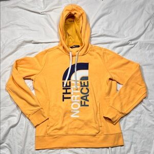 The North Face Women’s Orange Crewneck Logo Hoodie
